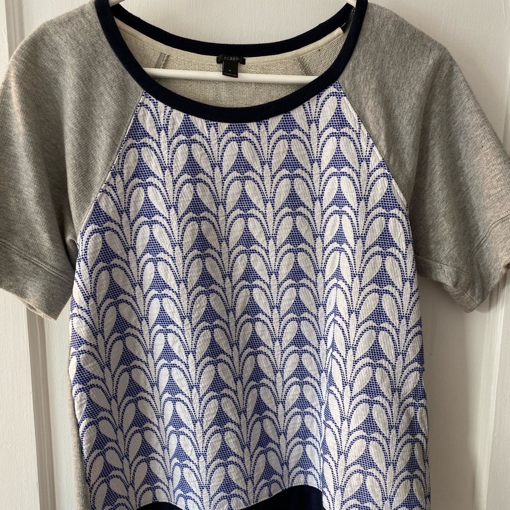 J. Crew shirtsleeve top